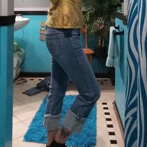 Clash Jeans USA cropped jeans